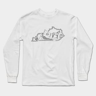 Kentucky Mermaid Long Sleeve T-Shirt